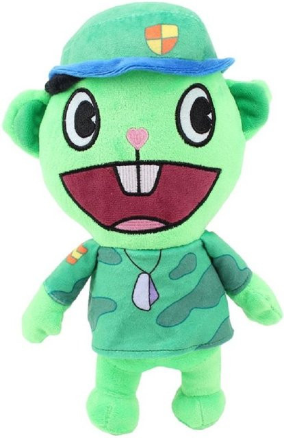 Happy Tree Friends Flakey Flippy Plüschpuppe, Plüschtiere, ab 3 Jahren - Bild 1