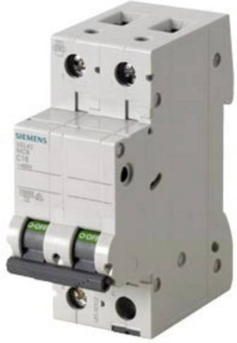 Siemens Leitungsschutzschalter 5SL4215-7 1,6A 400V weiß - Bild 1