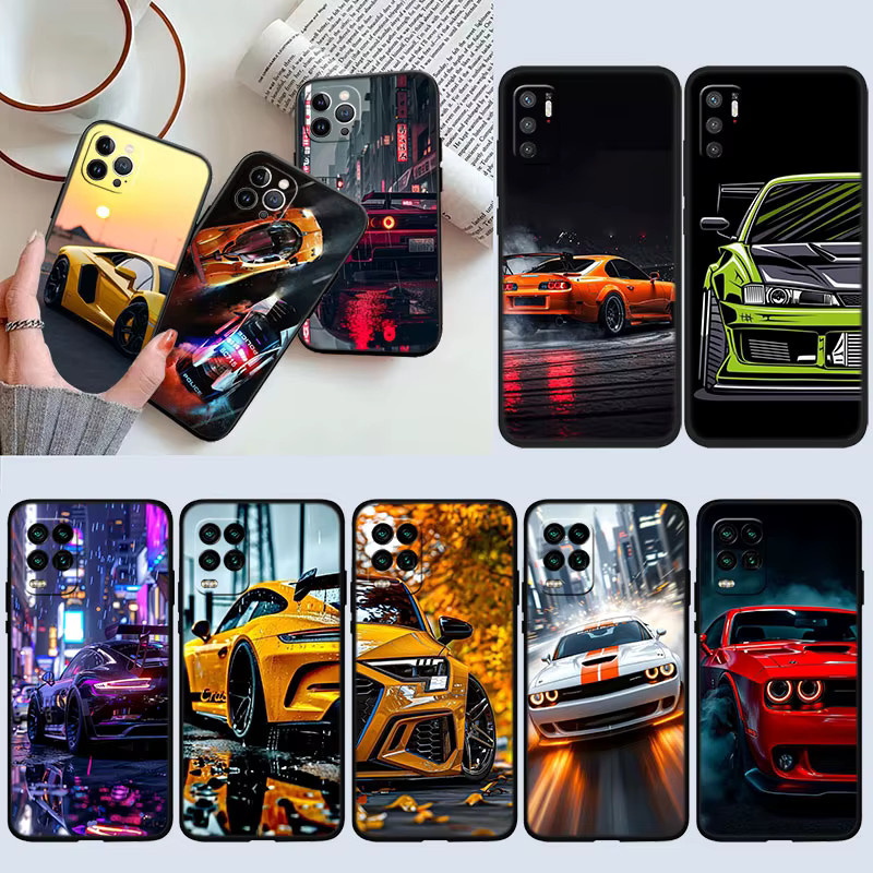 IK67 Supercar Handyhülle für OPPO in Multicolour (kompatibel mit A40, A60, A80, A15, A16, A16K, A12, A17, A17K, A54, A54S, A53, A53S, A55, A56, A57, A98, F23) - Bild 3