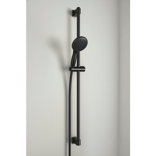 GROHE Handbrause Vitalio Start 110 in Matt Schwarz mit 2 Strahlarten Jet und Rain, rund und mit Anti-Kalk-Funktion - Bild 2