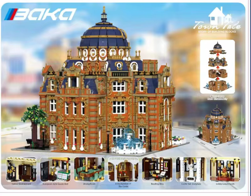 LEGO Street View Architecture Collection Royal Planetarium, Bausatz, 10.230 Teile - Bild 3