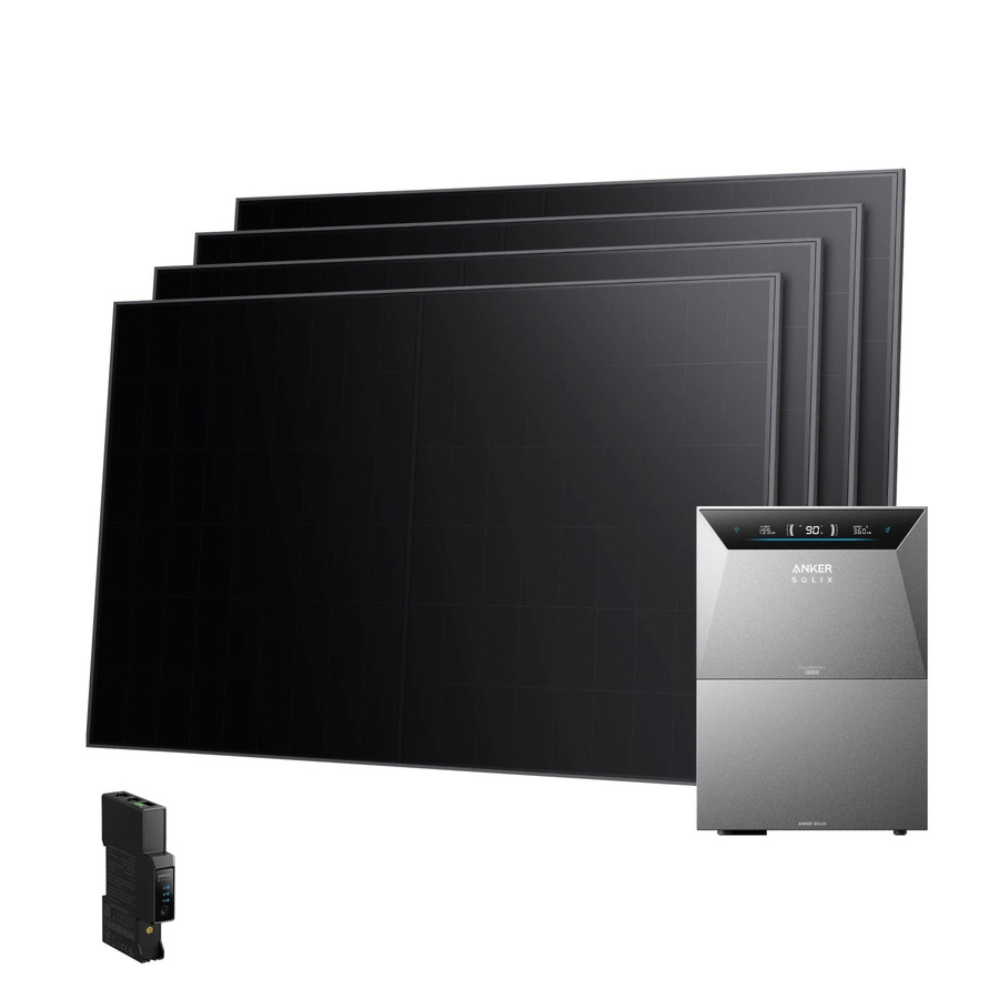 Anker SOLIX Balkonkraftwerk mit 4x480 Wp Solarpanels, Solarbank 4 E5000 Pro, BP5000 Erweiterungsakku und Smart Meter Gen 2 - Bild 2