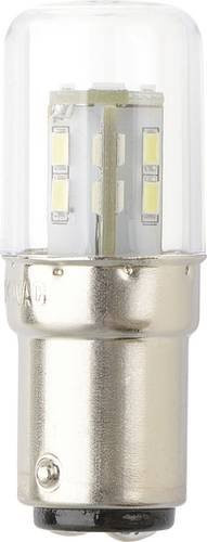 TRU COMPONENTS TC-13776168 LED-Signalleuchte Weiß Transparent BA15d 230 V/AC 200lm - Bild 1