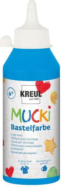 MUCKI Bastelfarbe Blau, 250 ml - Bild 1