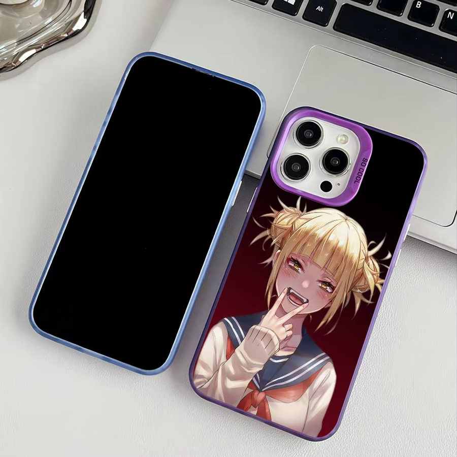 Anime Himiko Toga Handyhülle mit Schutzbeschichtung für iPhone 11 bis 16 Pro Max Plus in Multicolour - Bild 1