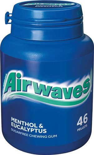 Wrigley's Airwaves Menthol & Eukalyptus zuckerfrei 64 g - Bild 1