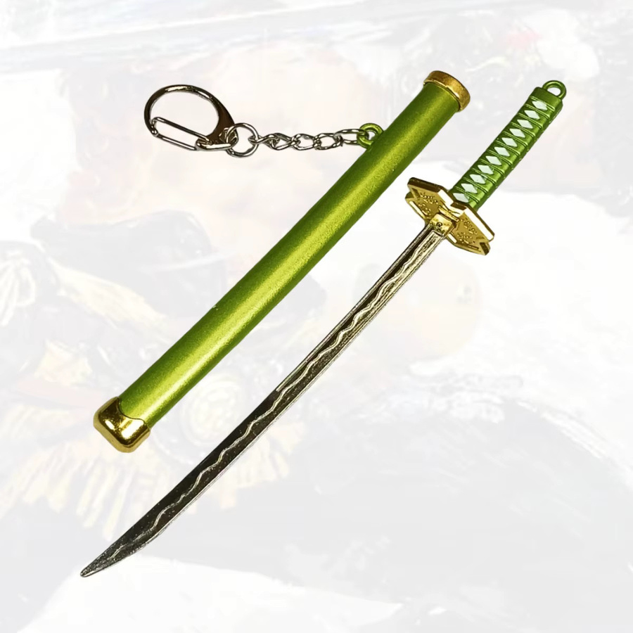 Bandai One Piece Roronoa Zoro Metall Katana Schwert, Ninja Schwert, Cosplay Zubehör - Bild 2