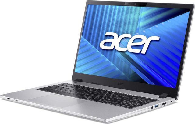 Acer TravelMate P2 15 Notebook Silber mit Intel Core Ultra 7 155H, 15,6 Zoll Full HD Display, 1TB SSD, Windows 11 Pro, HDMI und USB-C - Bild 1