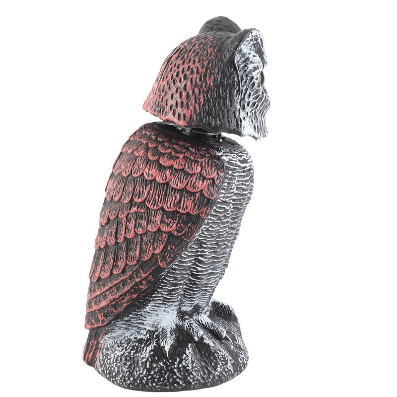 Neoglint Eulen-Lockvogel aus Kunststoff zur Garten-Dekoration und zum Verscheuchen von Vögeln - Bild 2