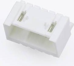 Molex Einbau-Stiftleiste Standard 6-polig in Weiß mit 2,50 mm Rastermaß - Bild 1