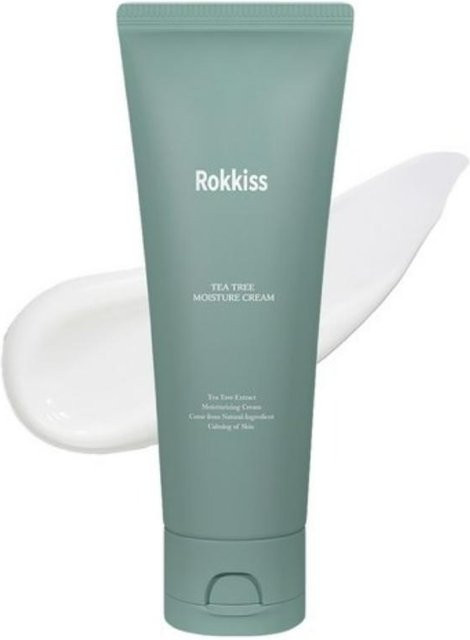 Rokkiss Teebaum Feuchtigkeitscreme mit Teebaumextrakt, 100 ml, Normale Haut - Bild 1