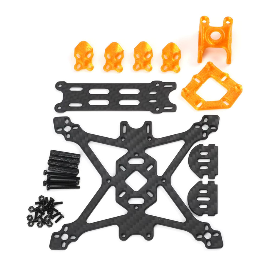 Flyhike FPV-Kit Uangel25 mit 2,5-Zoll-Rahmen, 1404 4600kv Motoren, F411FC & 20A ESC, Nano4 800TVL Kamera und 5,8G einstellbarem VTX - Bild 2