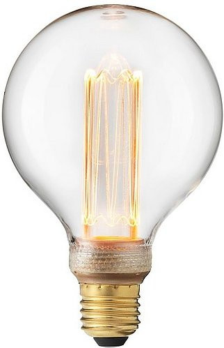 PR Home FUTURE LED Filament Lampe E27 Vintage Warmweiß Transparent 95 mm - Bild 1