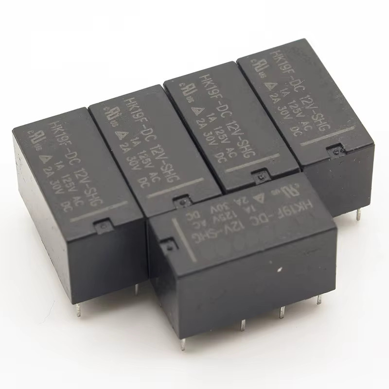 5er Set ELECAPITAL HK19F Relais in 5V, 12V oder 24V Varianten - Bild 2