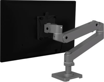 Ergotron LX Pro Monitorarm in Dunkelgrau für bis zu 34 Zoll, Tischhalterung mit VESA 75x75 mm, neigbar, schwenkbar und höhenverstellbar - Bild 1