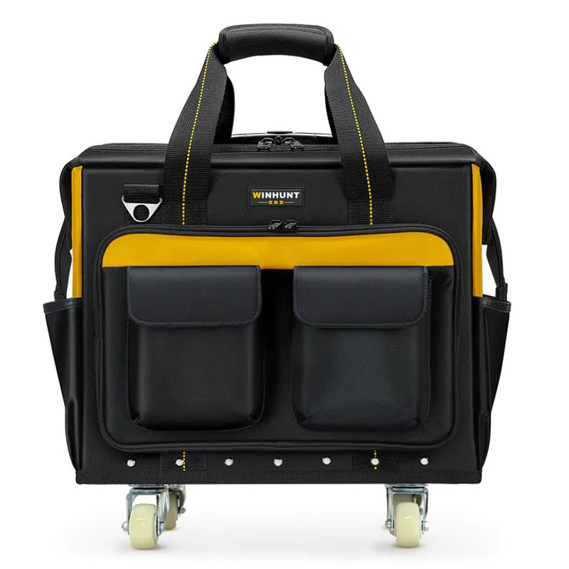 WINHUNT Rollbare Werkzeugtasche mit Teleskop-Gummigriff und robustem Rad - Bild 7