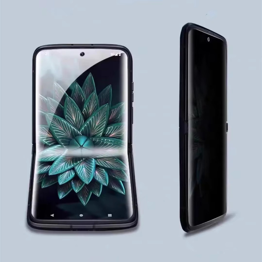 Matte Anti-Spion Displayschutzfolie für Motorola Moto Razr 60 Ultra und Razr 60 Plus - Bild 3