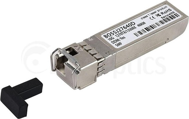 BlueOptics SFP-10G-BX-U-40KM-PA-BO Netzwerk-Transceiver-Modul SFP+ Faseroptik 10000 Mbit/s in Silber - Bild 1