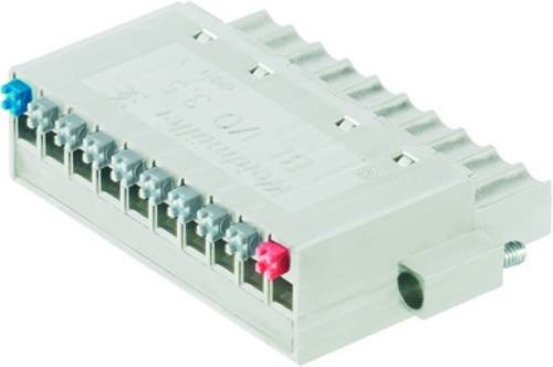Weidmüller Buchsengehäuse-Kabel BL/SL in Grau, Polzahl 10, Rastermaß: 3.50 mm, 20 Stück - Bild 1