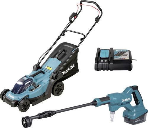 Makita LXT DLX2583T Werkzeugset mit Akku-Rasenmäher und Akku-Hochdruckreiniger - Bild 1