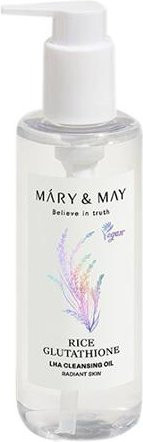 Mary&May Reis-Glutathion-LHA Reinigungsöl, 200 ml, Empfindliche Haut - Bild 1