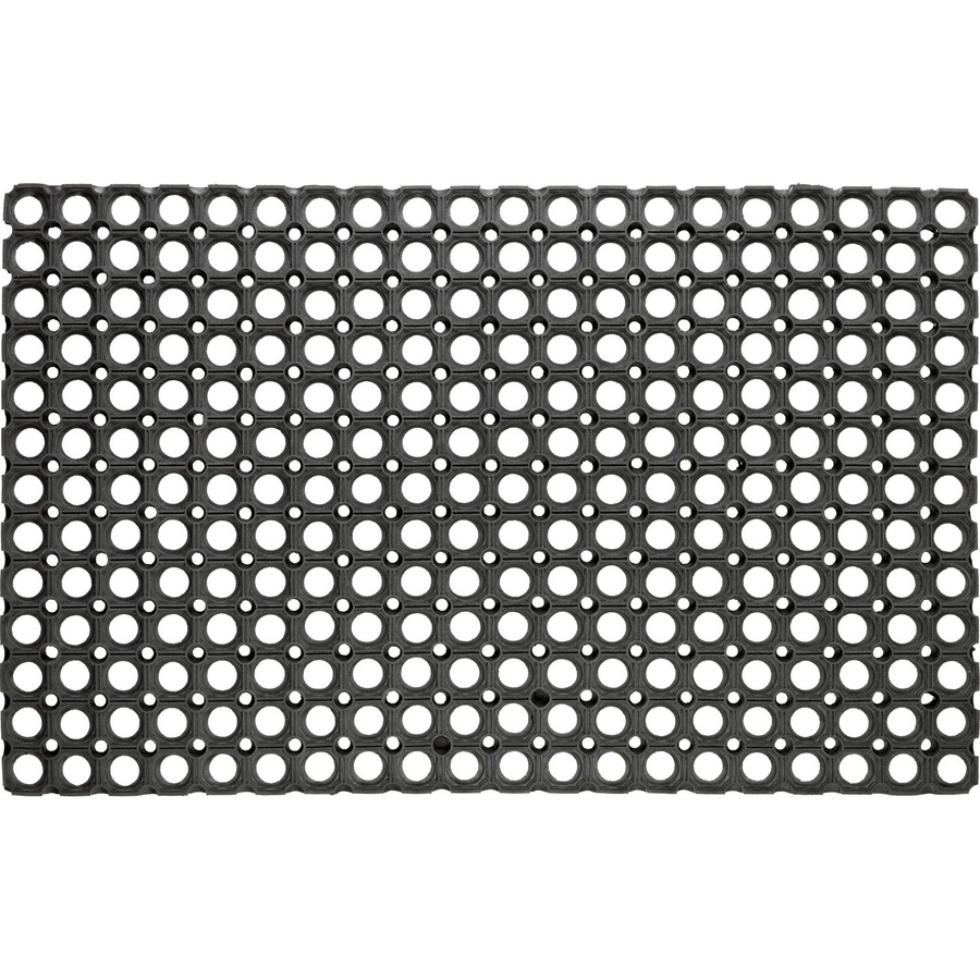 Gummiringmatte Schwarz B: 40 cm, T: 60 cm - Bild 2
