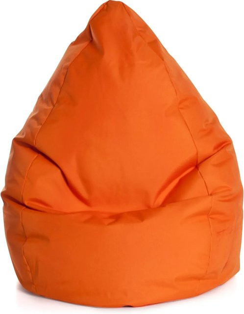 Sitting Point Sitzsack Brava 220 in Orange mit abnehmbarem Bezug und EPS-Perlen aus Polyester - Bild 1