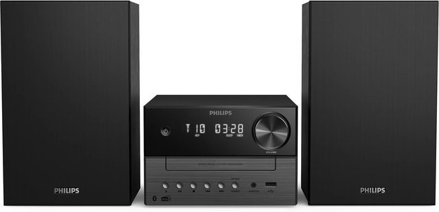 Philips Microanlage TAM3505M2/12 in Schwarz mit Bluetooth und USB - Bild 1