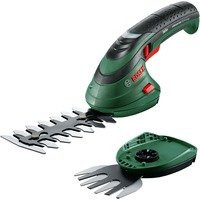 Bosch Isio Akku-Strauch- und Grasscheren-Set in Grün-Schwarz mit Akku und Ladegerät - Bild 1