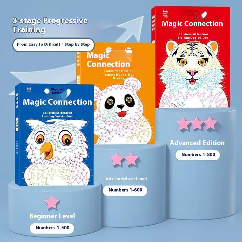 CHENJ Malbuch-Set, Tiere, Kinderbuch, ab 3 Jahre - Bild 2