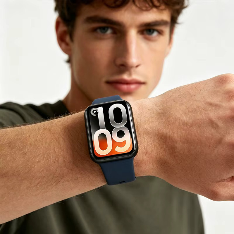 Xiaomi Uhrenarmband Silikon, Schwarz, Unisex - Bild 3