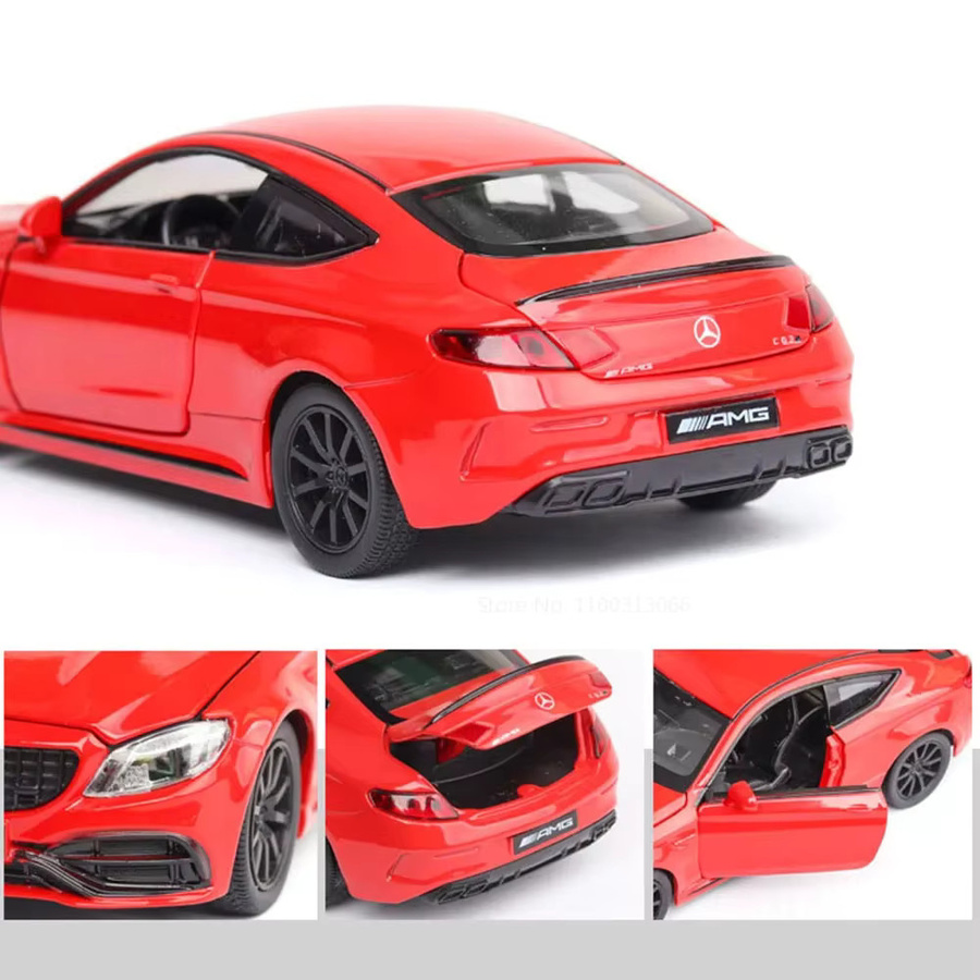 MAKEDA C63S GT63S Autos Modelle Diecast, 1:32, Metall, Gummi, Licht und Musik, ab 3 Jahre - Bild 3