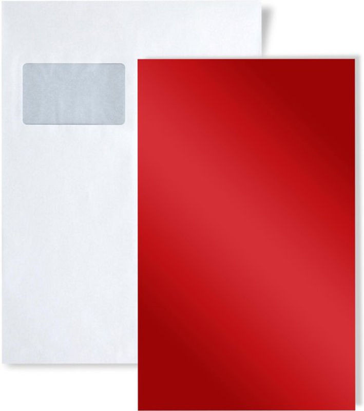 Wallface Wandpaneel Fashion Red Deco Collection S-23388 in Rot mit Lederoptik - Bild 1