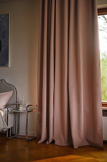 Jotex MOONBEAM Verdunkelungsvorhang extra breit, Beige oder Pink, Höhe: 270 cm - Bild 1