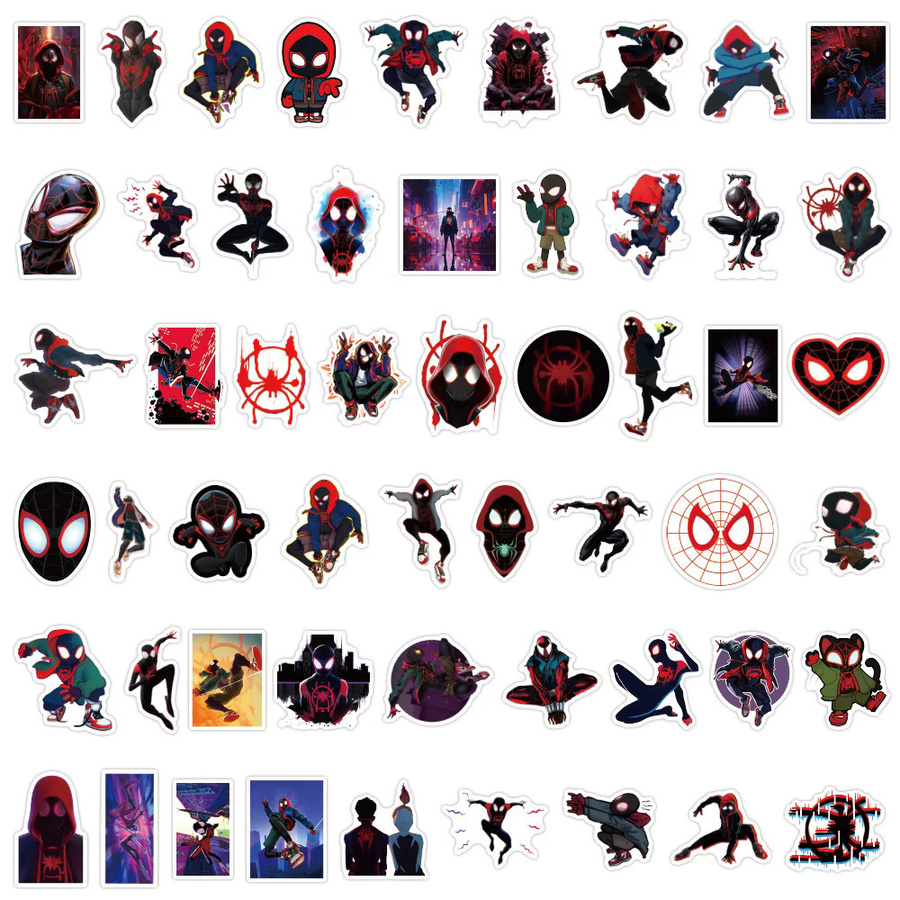 Marvel Spider-Man Miles Morales Aufkleber-Set, multicolour - Bild 3