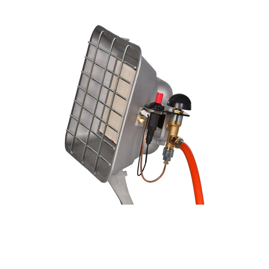 Firefix Gas-Heizstrahler Comfort Heizgerät 4,5 kW in Schwarz oder Silberfarben - Bild 2
