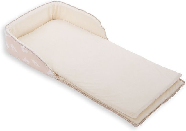 Kikkaboo 2 in 1 Tragbares Babybett als Rucksack mit Matratze und verstellbaren Gurten, Hellbraun/Beige - Bild 1