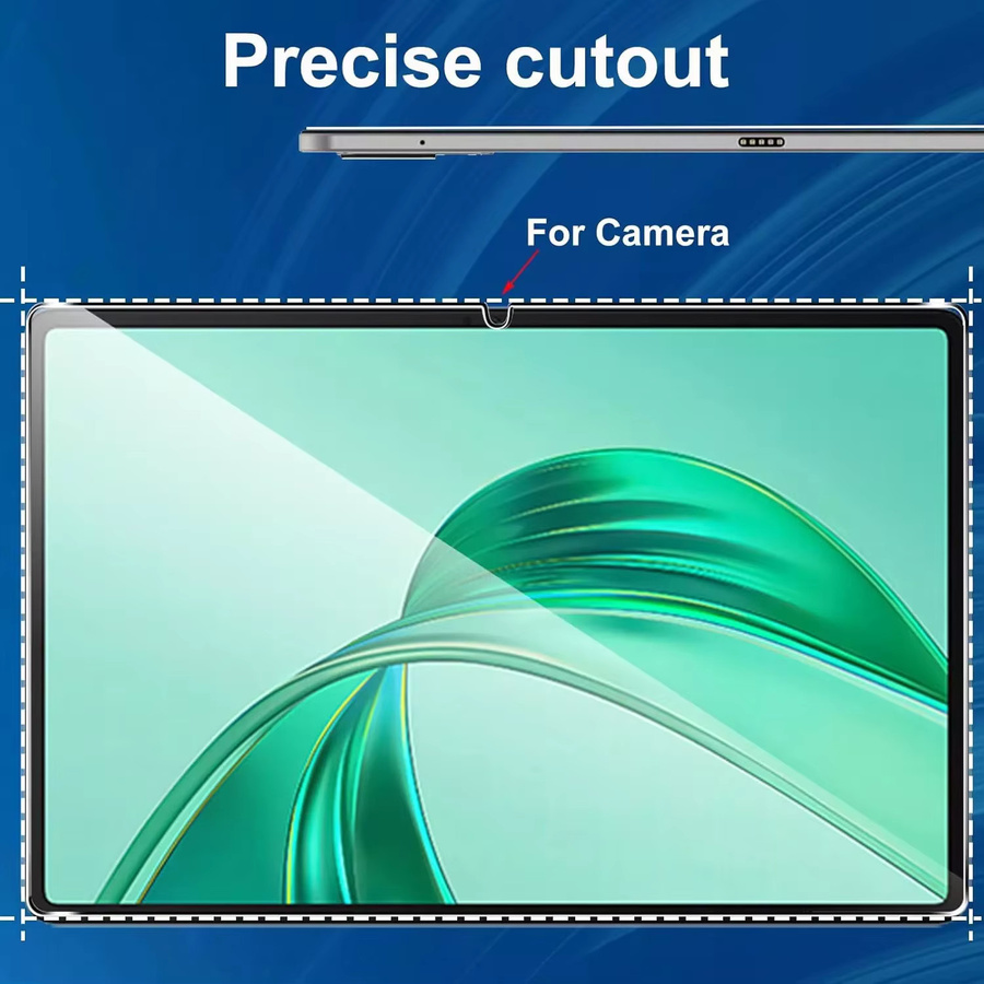 Honor Pad X8a 11 Zoll Displayschutzfolie aus gehärtetem Glas, transparent, HD klar und kratzfest - Bild 4