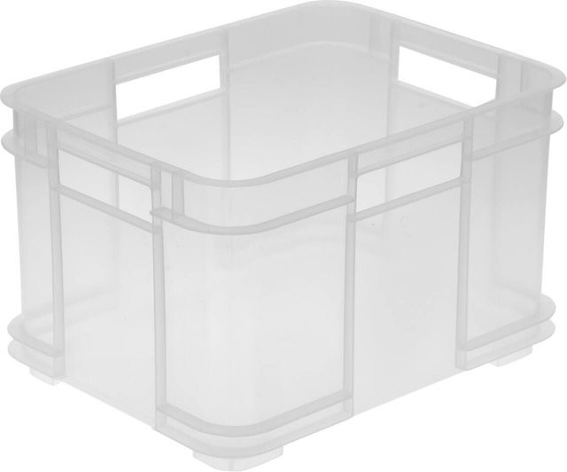 Keeeper Aufbewahrungsbox Bruno M transparent, stapelbar, B/H/L: 27 x 22 x 35 cm - Bild 1
