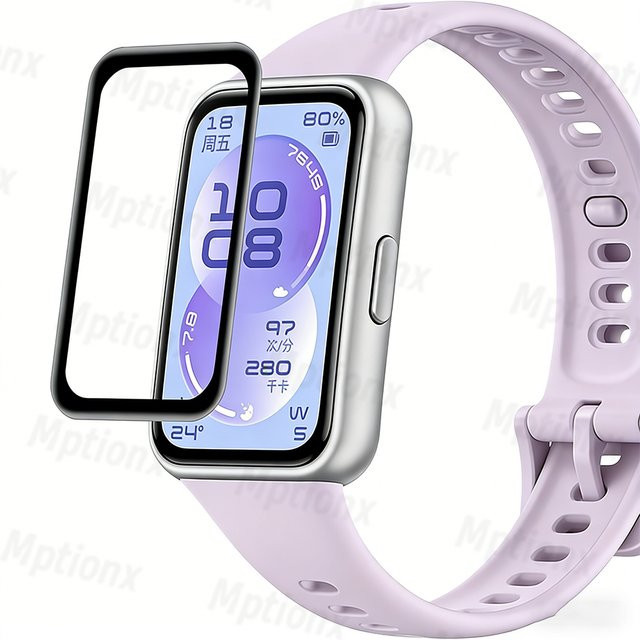 Mptionx Displayschutzfolie für Huawei Band 11 Pro, TPU, transparent, Unisex - Bild 1