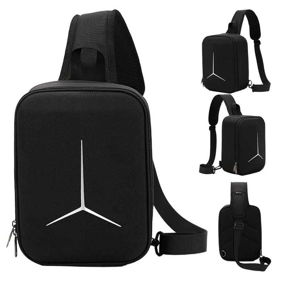 DJI Neo 2 Tragetasche und Aufbewahrungskoffer in Schwarz als Rucksack, Messenger oder Brusttasche für dein Zubehör - Bild 2