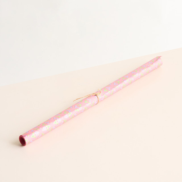 Geschenkpapier BLUME2000 in Rosa und Pink - Bild 1