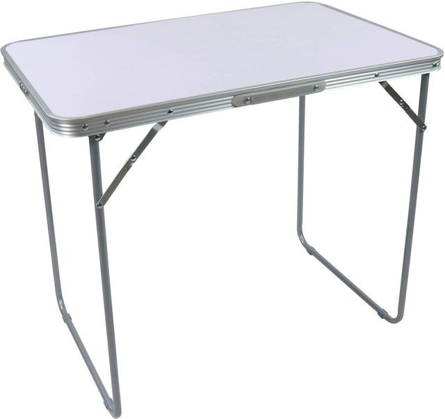 VCM Campingtisch Galdas in Schwarz aus Metall und MDF, B/H/T: 80 x 70 x 53 cm - Bild 1
