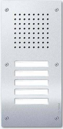 Siedle Audio-Intercom Gegensprechanlage in Silber aus Edelstahl für den Einbau - Bild 1
