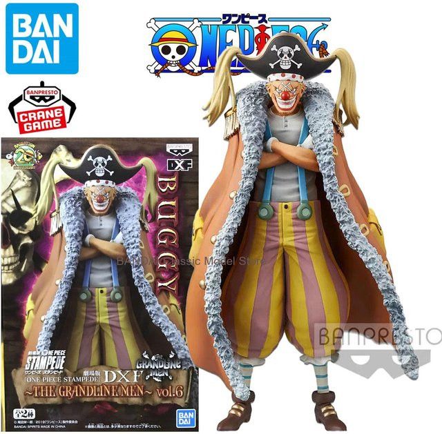 Bandai Banpresto One Piece Stampede Buggy Anime Action Figure Multicolor - Bild 1