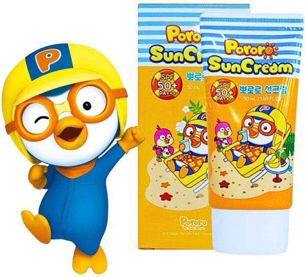 Pororo Sonnencreme für Kinder, LSF 50+, 50 ml, empfindliche Haut - Bild 1