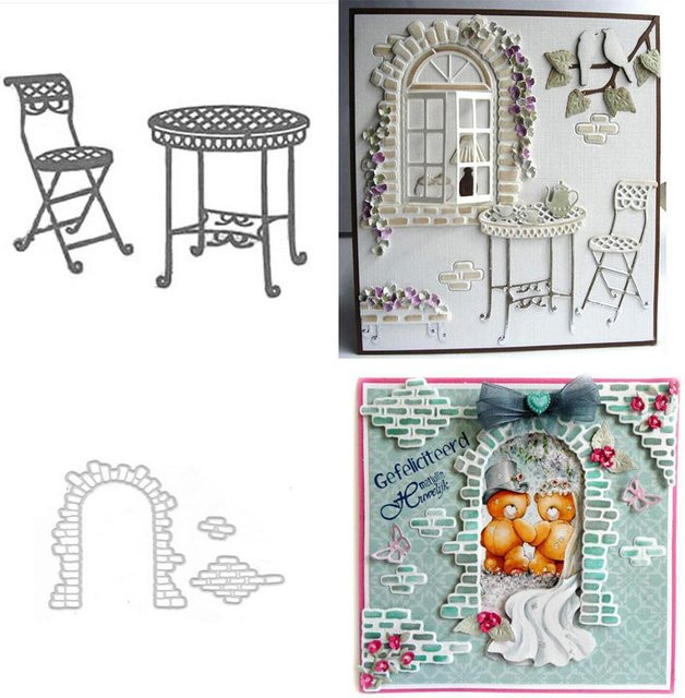 Metall Stanzform für Scrapbook und Handwerk mit Schnittform und Klinge - Bild 1