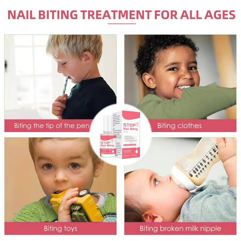 Bittere Nagelpflege-Flüssigkeit gegen Nagelbeißen, 15 ml, Kinder & Erwachsene - Bild 3