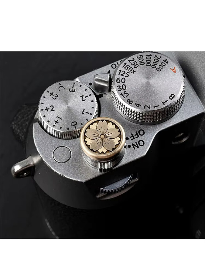 Kamera-Auslöseknopf in Silber für Fujifilm XT50 XM5 XT5 XT30 XH2S X100VI und Nikon ZF - Bild 4