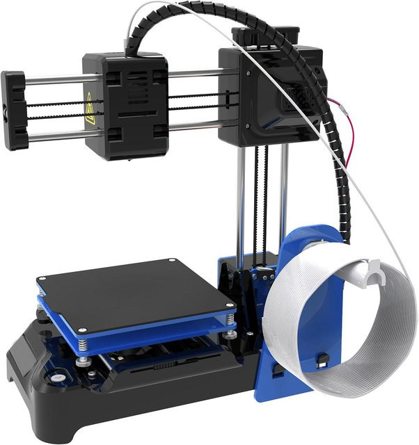 Aimo FDM Mini 3D-Drucker in Schwarz mit hoher Genauigkeit und verbessertem Extruder - Bild 1